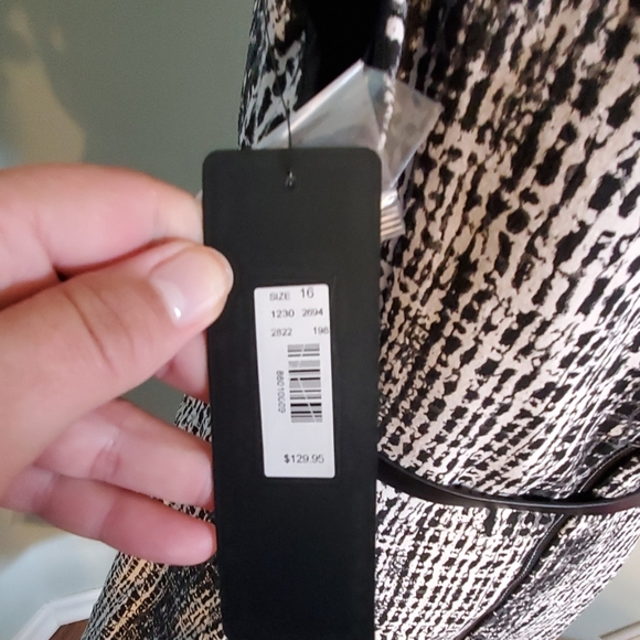 NWT- Limited Eva Longoria fit and flare dress- 16 - Picture 7 of 8